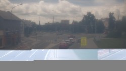 Křižovatka ulic Komenského a Velké Novosady