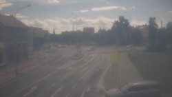 Křižovatka ulic Komenského a Velké Novosady