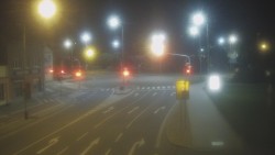 Křižovatka ulic Komenského a Velké Novosady
