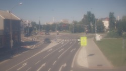 Křižovatka ulic Komenského a Velké Novosady