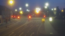 Křižovatka ulic Komenského a Velké Novosady