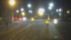 Křižovatka ulic Komenského a Velké Novosady