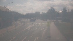 Křižovatka ulic Komenského a Velké Novosady