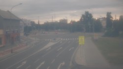 Křižovatka ulic Komenského a Velké Novosady