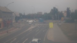 Křižovatka ulic Komenského a Velké Novosady