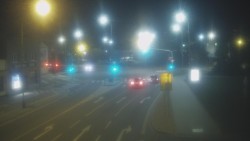 Křižovatka ulic Komenského a Velké Novosady