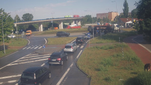 Město Přerov - Křižovatka ulic Velká Dlážka a Polní - 14.7.2025 v 08:45