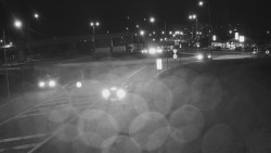 Křižovatka ulic Velká Dlážka a Polní