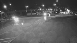 Křižovatka ulic Velká Dlážka a Polní