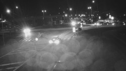 Křižovatka ulic Velká Dlážka a Polní