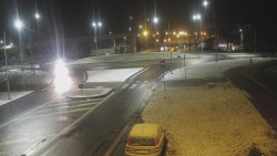 Křižovatka ulic Velká Dlážka a Polní