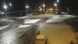 Křižovatka ulic Velká Dlážka a Polní