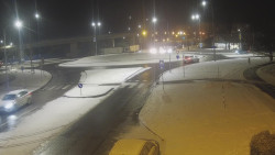 Křižovatka ulic Velká Dlážka a Polní