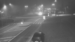 Křižovatka ulic Velká Dlážka a Polní