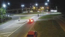 Křižovatka ulic Velká Dlážka a Polní