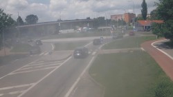 Kreuzung der Straßen Velká Dlážka und Polní