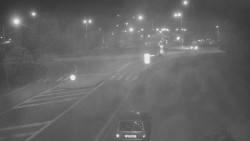 Křižovatka ulic Velká Dlážka a Polní
