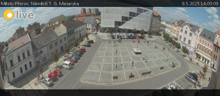 Město Přerov - Náměstí T. G. Masaryka - 9.5.2025 v 14:00 Město Přerov - Náměstí T. G. Masaryka - 9.5.2025 v 14:00