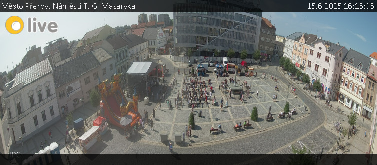 Město Přerov - Náměstí T. G. Masaryka - 15.6.2025 v 16:15 Město Přerov - Náměstí T. G. Masaryka - 15.6.2025 v 16:15