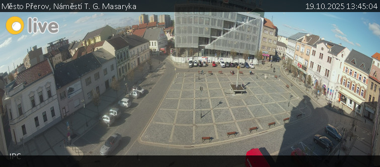 Město Přerov - Náměstí T. G. Masaryka - 19.10.2025 v 13:45 Město Přerov - Náměstí T. G. Masaryka - 19.10.2025 v 13:45