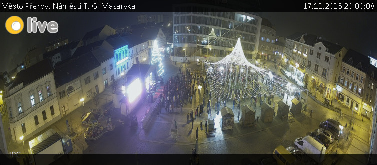 Město Přerov - Náměstí T. G. Masaryka - 17.12.2025 v 20:00