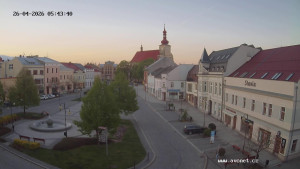 Město Holešov - Náměstí Dr. E. Beneše - 26.4.2026 v 05:45