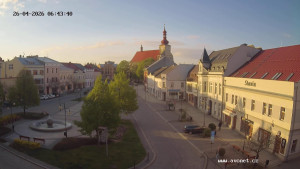 Město Holešov - Náměstí Dr. E. Beneše - 26.4.2026 v 06:45