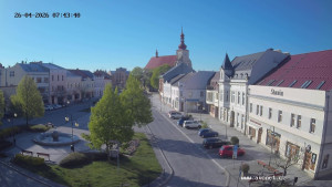 Město Holešov - Náměstí Dr. E. Beneše - 26.4.2026 v 07:45