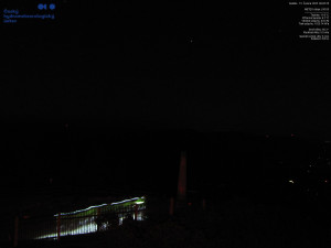 Lysá hora - Pohled na jihozápad, Smrk - 15.6.2025 v 00:15