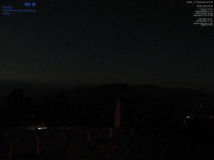 Lysá hora - Pohled na jihozápad, Smrk - 15.6.2025 v 02:45