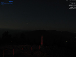 Lysá hora - Pohled na jihozápad, Smrk - 15.6.2025 v 03:00