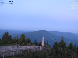 Lysá hora - Pohled na jihozápad, Smrk - 15.6.2025 v 04:30