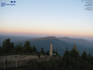 Lysá hora - Pohled na jihozápad, Smrk - 15.6.2025 v 05:00