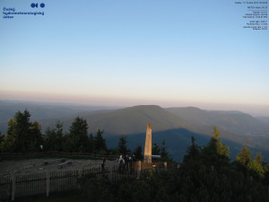 Lysá hora - Pohled na jihozápad, Smrk - 15.6.2025 v 05:30