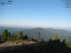 Lysá hora - Pohled na jihozápad, Smrk - 15.6.2025 v 06:00