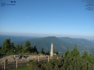 Lysá hora - Pohled na jihozápad, Smrk - 15.6.2025 v 06:45