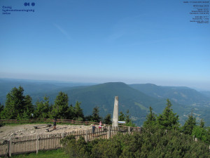 Lysá hora - Pohled na jihozápad, Smrk - 15.6.2025 v 08:30