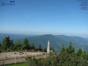 Lysá hora - Pohled na jihozápad, Smrk - 15.6.2025 v 08:45