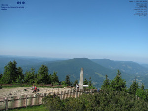 Lysá hora - Pohled na jihozápad, Smrk - 15.6.2025 v 09:30