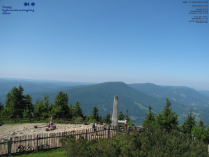 Lysá hora - Pohled na jihozápad, Smrk - 15.6.2025 v 10:30