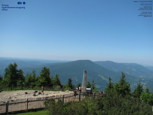 Lysá hora - Pohled na jihozápad, Smrk - 15.6.2025 v 11:00