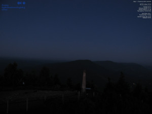 Lysá hora - Pohled na jihozápad, Smrk - 1.7.2025 v 04:00