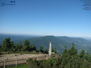 Lysá hora - Pohled na jihozápad, Smrk - 1.7.2025 v 07:45