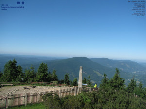 Lysá hora - Pohled na jihozápad, Smrk - 1.7.2025 v 08:45