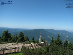Lysá hora - Pohled na jihozápad, Smrk - 1.7.2025 v 10:45