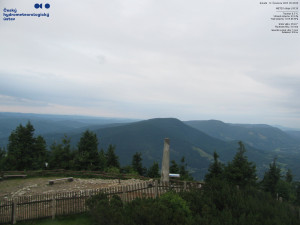 Lysá hora - Pohled na jihozápad, Smrk - 12.7.2025 v 05:45