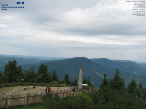 Lysá hora - Pohled na jihozápad, Smrk - 12.7.2025 v 08:15