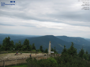 Lysá hora - Pohled na jihozápad, Smrk - 12.7.2025 v 08:45