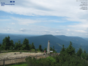 Lysá hora - Pohled na jihozápad, Smrk - 12.7.2025 v 10:45
