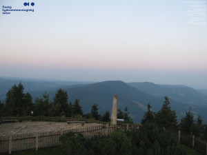 Lysá hora - Pohled na jihozápad, Smrk - 15.8.2025 v 05:45